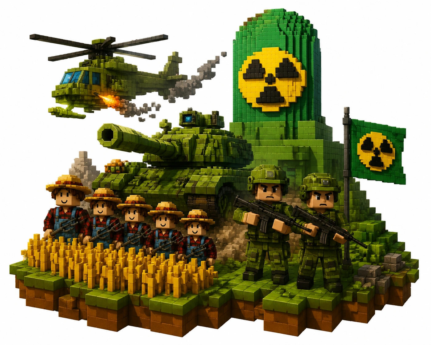 Mini War strategic gameplay scene