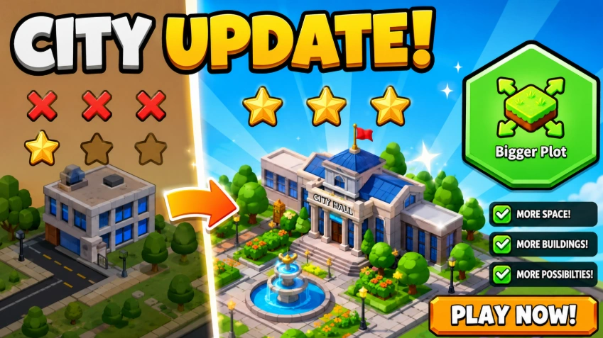 Bigger Cities Update banner
